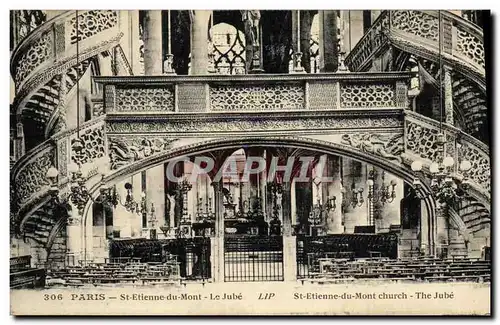 Cartes postales Paris St Etienne du Mont Le Jube