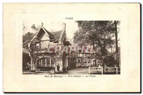 Ansichtskarte AK Paris Bois de Boulogne Pre Catelan La Ferme