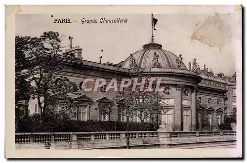 Cartes postales Paris Grande Chancellerie