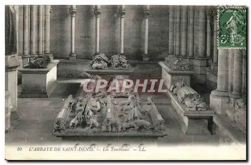 Cartes postales Saint Denis Les Tombeaux L Abbaye