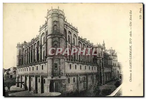 Cartes postales Saint Germain en Laye Chateau de Cote Nord Est