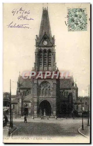 Cartes postales Saint Denis L Eglise