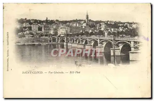 Cartes postales Saint Cloud Vue Generale