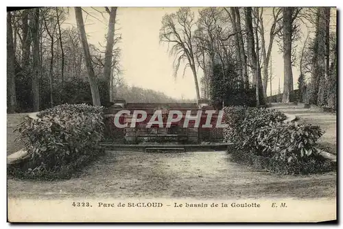 Cartes postales Saint Cloud Le Bassin de la Goulotte
