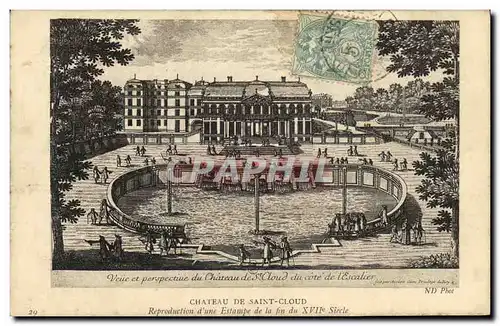 Cartes postales Saint Cloud Chateau