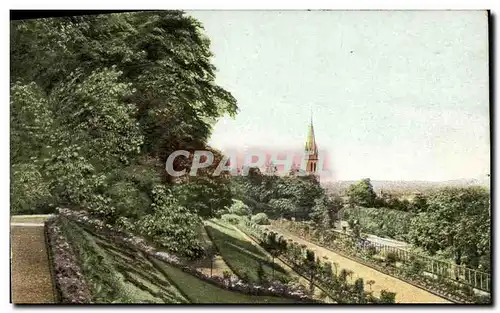 Cartes postales Saint Cloud Les jardins du Trocadero