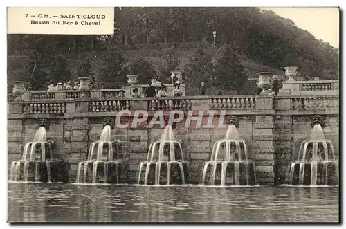 Cartes postales St Cloud Bassin du Fer a Cheval