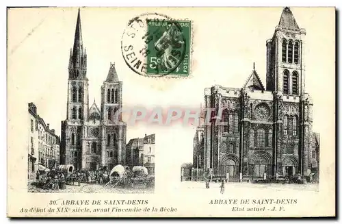 Cartes postales Saint Denis Abbaye