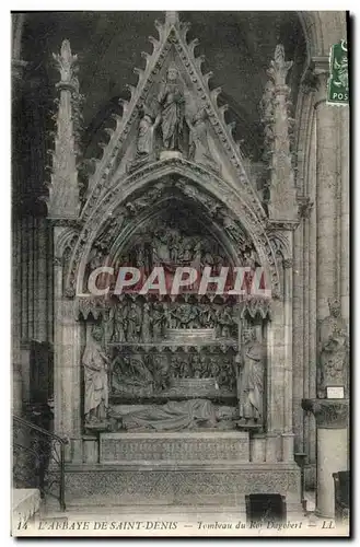 Cartes postales Abbaye De Saint Denis Tombeau du Ror Dagobert
