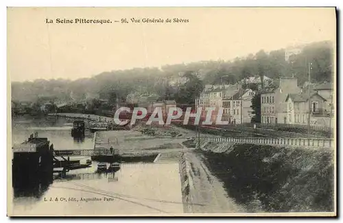 Cartes postales Vue generale de Sevres