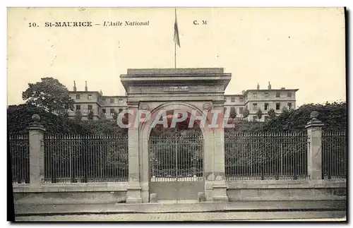 Cartes postales Saint Maurice L Asile National