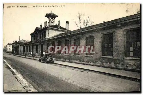 Ansichtskarte AK Saint Ouen Les Ecoles Rue Emile Zola