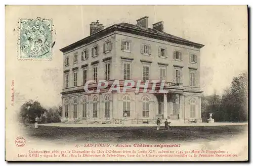 Cartes postales Saint Ouen Ancien Chateau Seigneurial