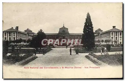 Cartes postales Saint Maurice ASile national des convalescents