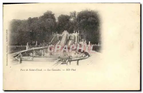 Cartes postales Saint Cloud Les Cascades