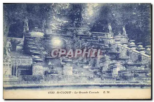 Cartes postales Saint Cloud La Grande Cascade