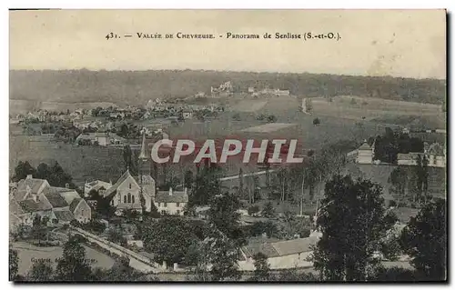 Cartes postales Vallee de la Chevreuse Panorama de Senlisse