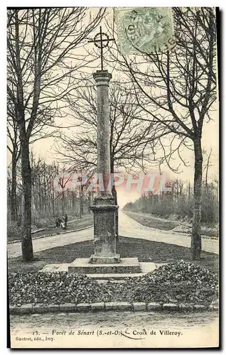 Ansichtskarte AK Chateau de Sceaux Foret de Senart Croix de Villeroy