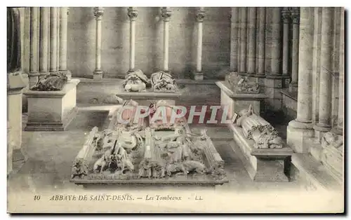 Cartes postales L Abbaye De Saint Denis Les Tombeaux