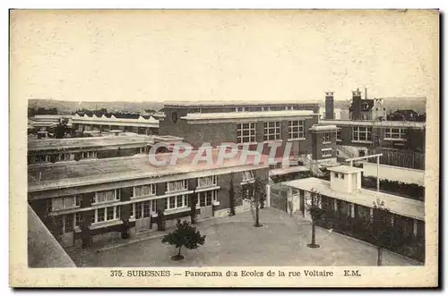 Cartes postales Suresnes Panorama des Ecoles de la Rue Voltaire