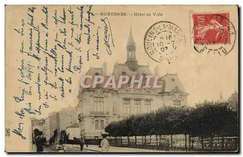 Cartes postales Suresnes Hotel de Ville