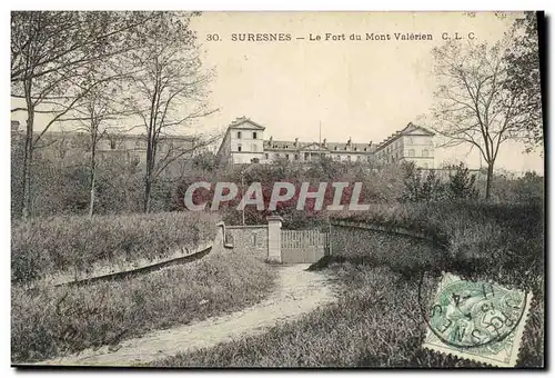 Cartes postales suresnes Le Fort du Mont Valerien Militaria