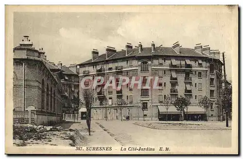 Cartes postales Suresnes La Cite Jardins