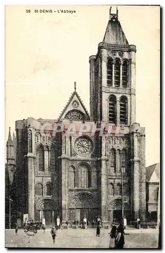 Cartes postales St Denis L Abbaye