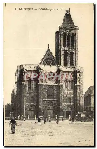 Cartes postales Abbaye de Saint Denis