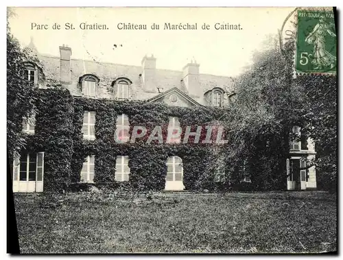 Cartes postales Saint Gratien Chateau du Marechal de Catinat