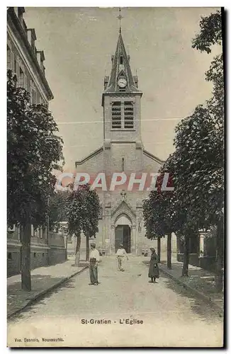 Cartes postales Saint Gratien L Eglise