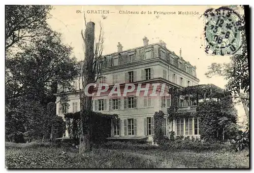 Cartes postales Saint Gratien Chateau de la Princesse Mathilde