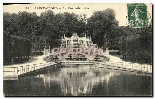 Ansichtskarte AK Saint Cloud La Cascade