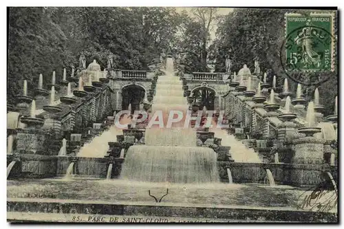 Cartes postales Saint Cloud La grande Cascades Les Grandes Eaux