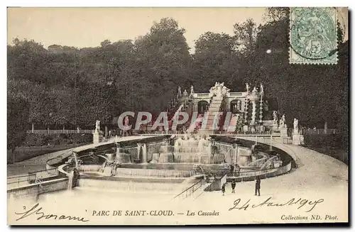 Cartes postales Saint Cloud La Parc Les Cascades