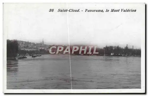 Cartes postales Saint Cloud Panorama le Mont Valerien