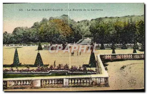 Cartes postales St Cloud Le Parc La Montee de la Lanterne