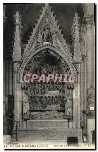 Cartes postales L Abbaye De Saint Denis Tombeau du Roi Dagobert