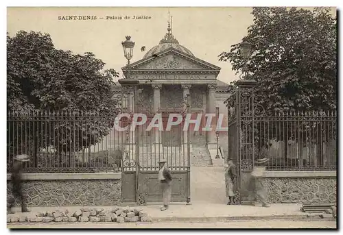 Cartes postales Saint Denis Palais de Justice