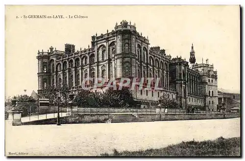 Cartes postales St Germain en Laye Le Chateau