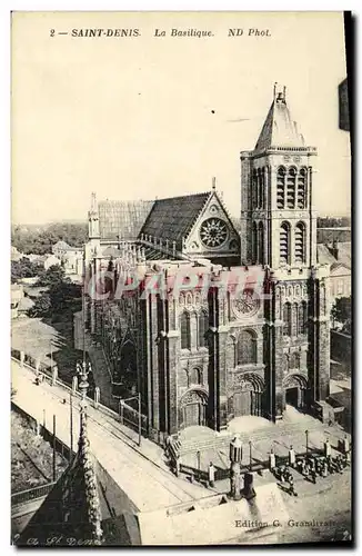 Cartes postales Saint Denis La Basilique