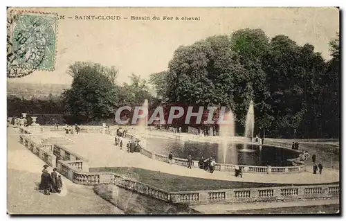 Cartes postales Saint Cloud Bassin du Fer a Cheval