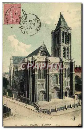 Cartes postales Saint Denis L Abbaye