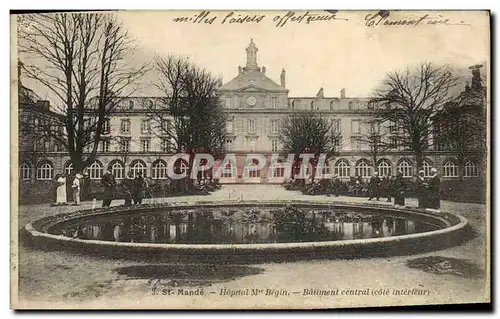Cartes postales St Mande Hopital Begin Batiment Central