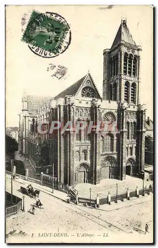 Cartes postales Saint Denis L Abbaye