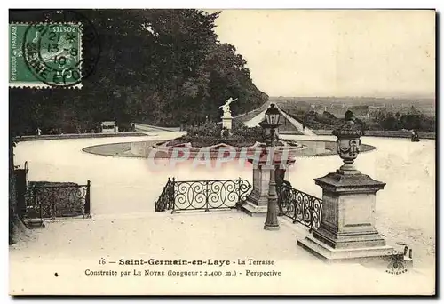 Cartes postales Saint Germain en Laye La Terrasse Perspective