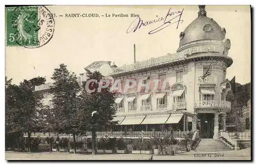 Cartes postales St Cloud Le Pavillon Bleu