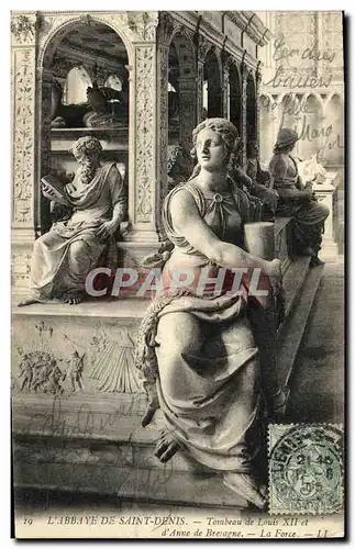 Cartes postales St Denis L Abbaye De Tombeau de Louis XII et d Anne de Bretagne