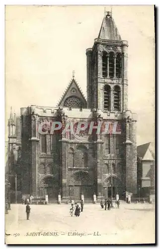 Cartes postales Saint Denis L Abbaye