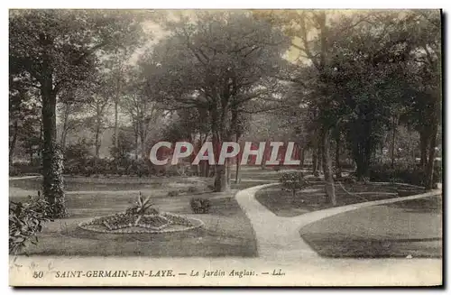 Cartes postales Saint Germain En Laye Le Jardin Anglais